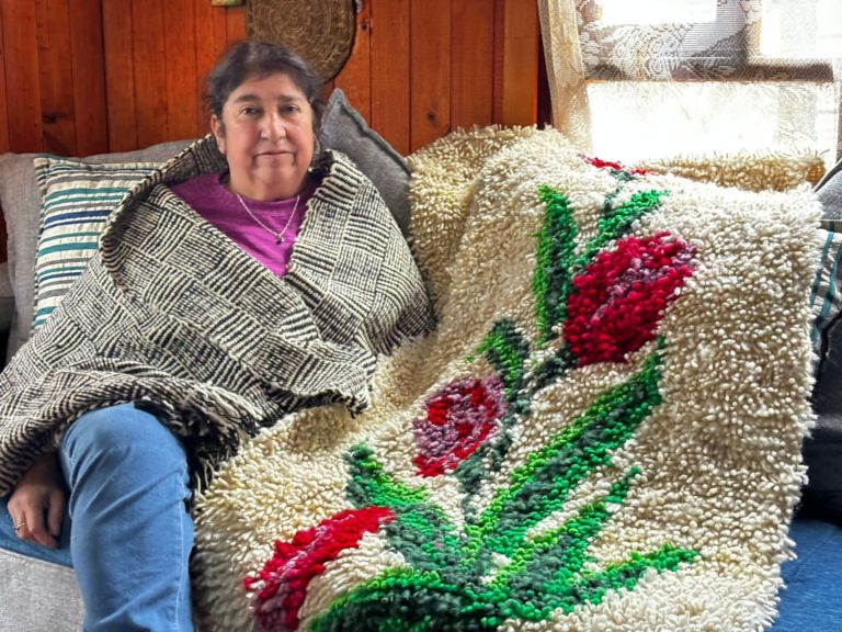 El tejido ancestral de orilla de mar, en Quemchi