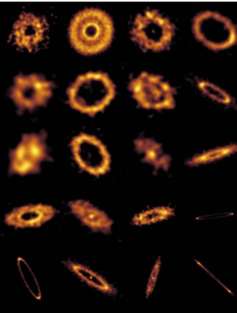 Han capturado imágenes de cinturones de asteroides y cometas desprendidos de la formación de planetas en la Vía Láctea